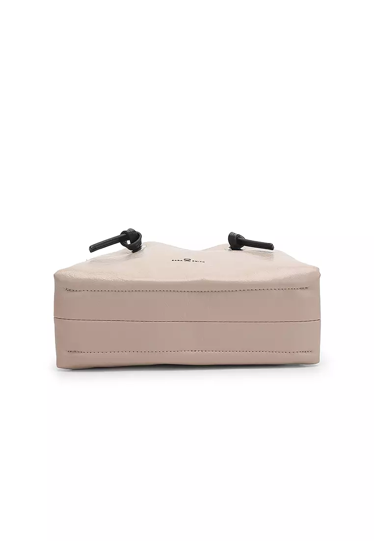 Women's Top Handle Bag / Sling Bag / Crossbody Bag (Tas Selempang / Tas Tangan) - Cokelat