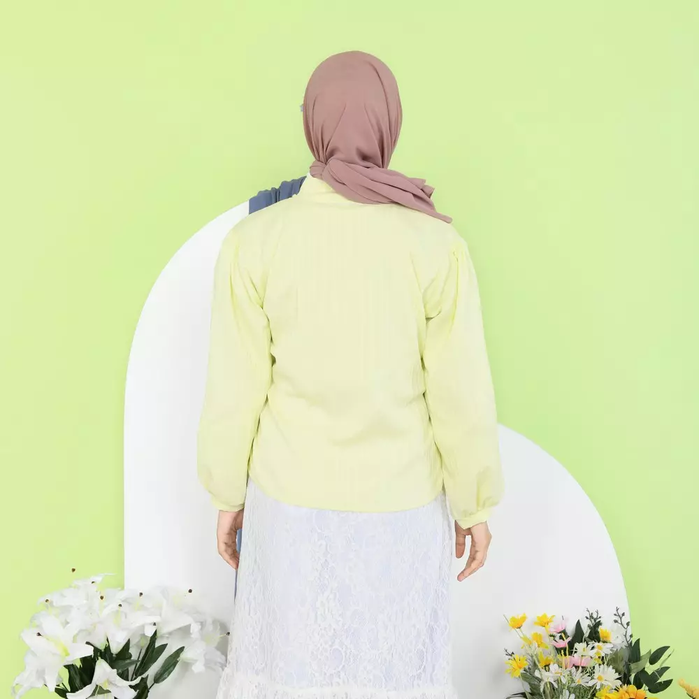 Cesya Outer Kerut - Soft Lemon M19716 R43S6