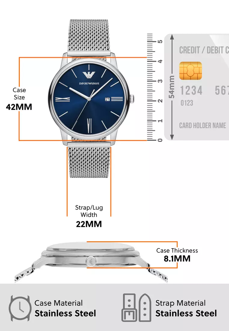 Buy Emporio Armani Watch AR11571 2026 Online | ZALORA