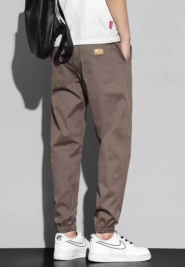 Drawstring Casual Jogger Pants