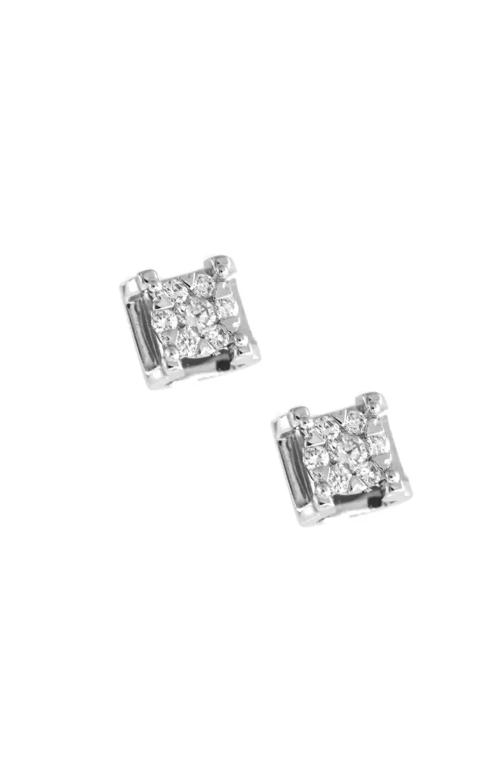 Buy GOLDHEART GOLDHEART Earrings Diamond White Gold 750 E1945