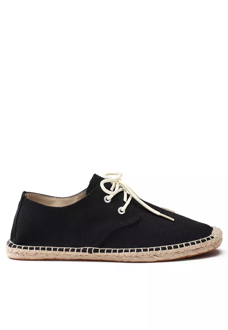 Discount on Twenty Eight Shoes  shoes - SKU: Lace Up Canvas Espadrilles QZ-S55