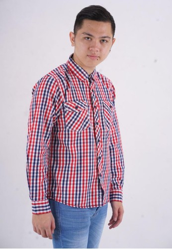 Jual Red Cliff Red Cliff Kemeja Pria Lengan Panjang Original Zalora Indonesia