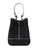 Strathberry black LANA OSETTE TOP HANDLE BAG - BLACK WITH VANILLA STITCH C9F59ACDCDEEC2GS_6