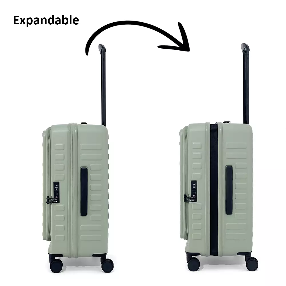 Navy Club Iconic Koper Hardcase - Koper PC 4 Roda Putar TSA Lock - Size 29 Inch Free Cover Koper