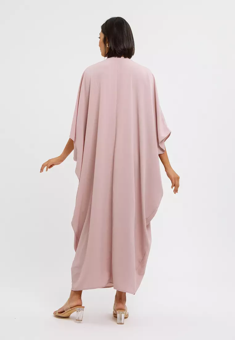 Minimal Kaftan Suhana Dusty Pink