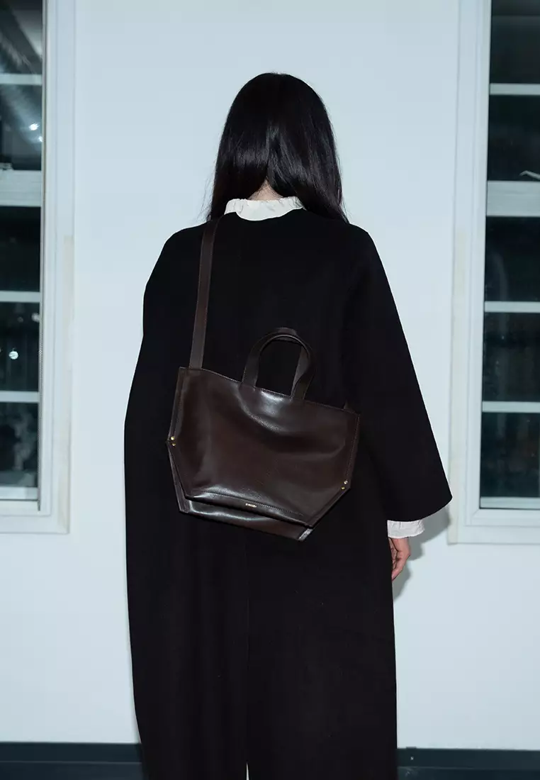 Split Second Flatpack Tote Bag - Caramel