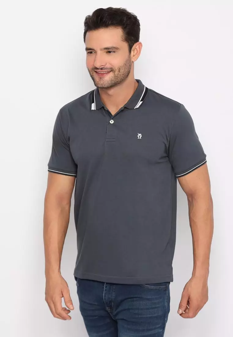 Matsuda Kaus Kerah Pria Polo Shirt Chino
