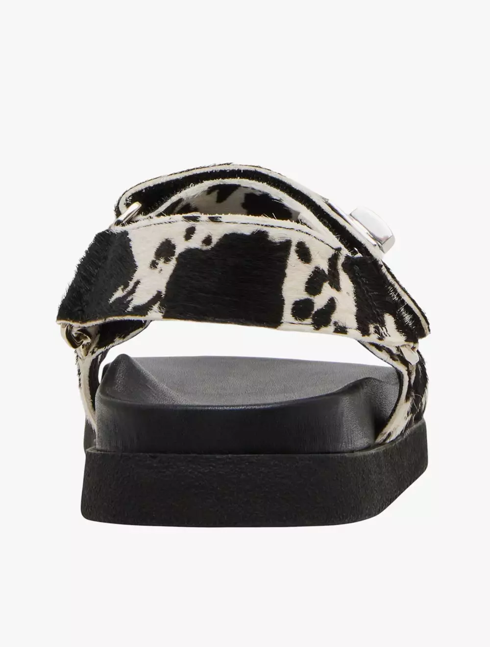 Steve Madden MONA-C Flat Sandals - Black