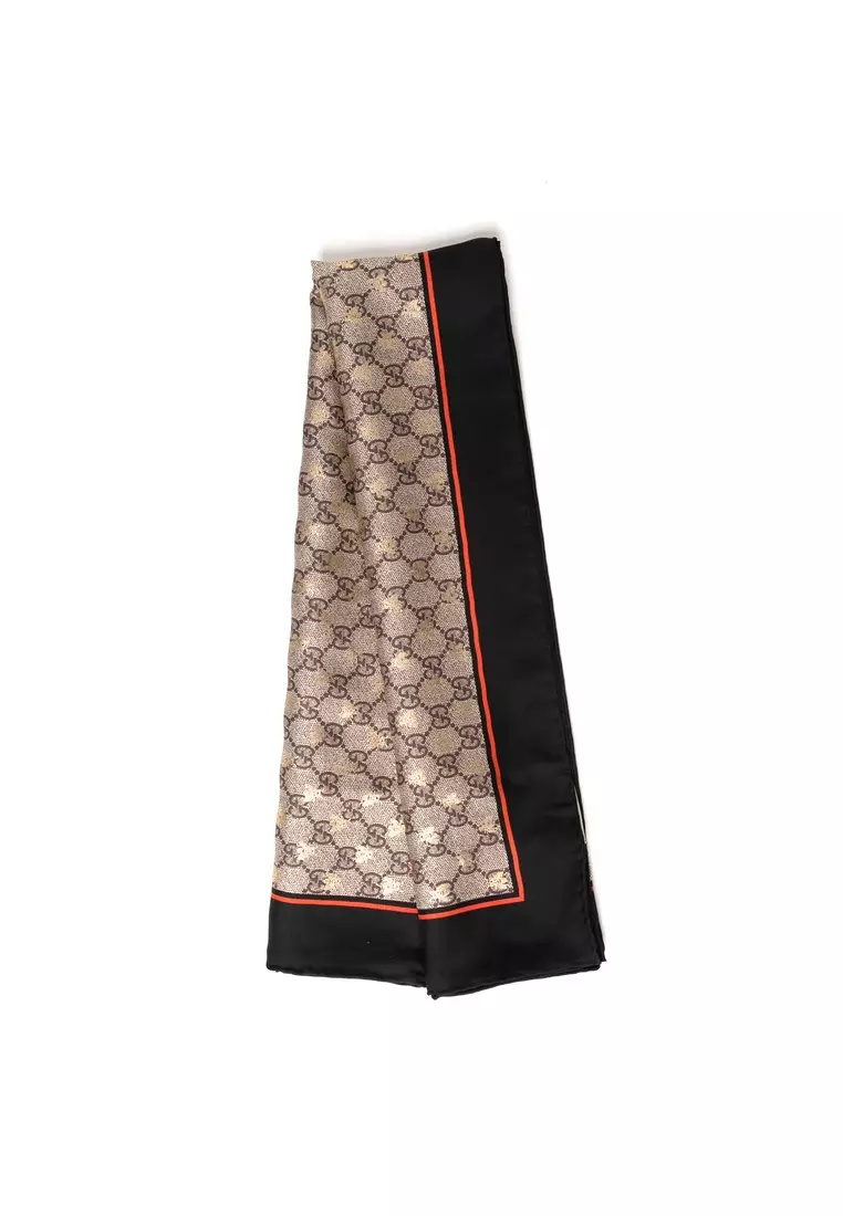 Buy Gucci Gucci Gg Bees Silk Scarf 2024 Online ZALORA Singapore