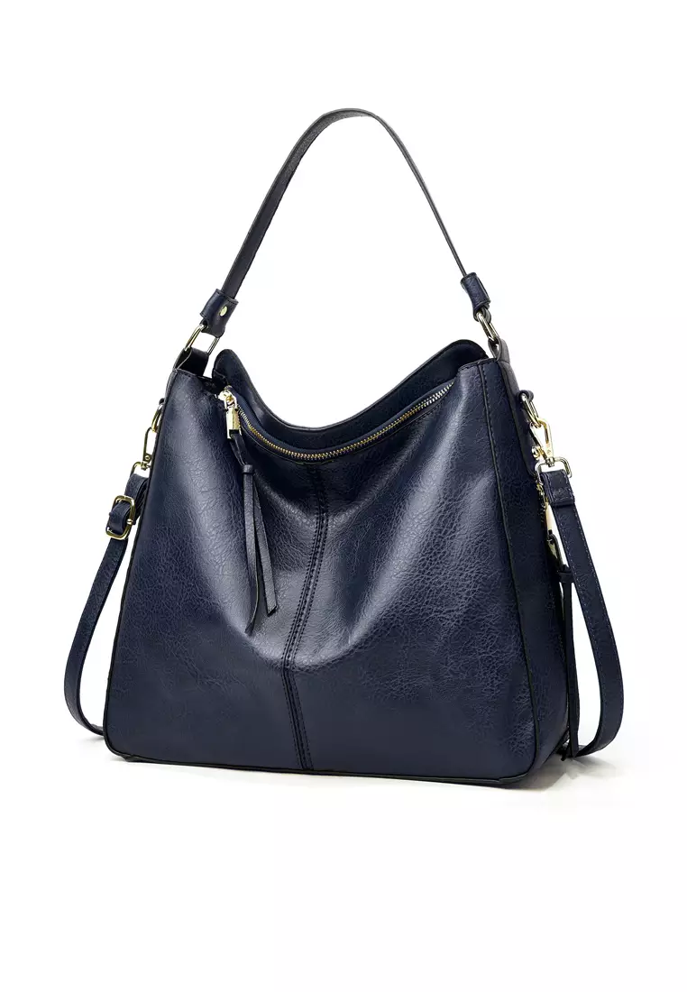 Stylish Faux Leather Tote Bag DP252