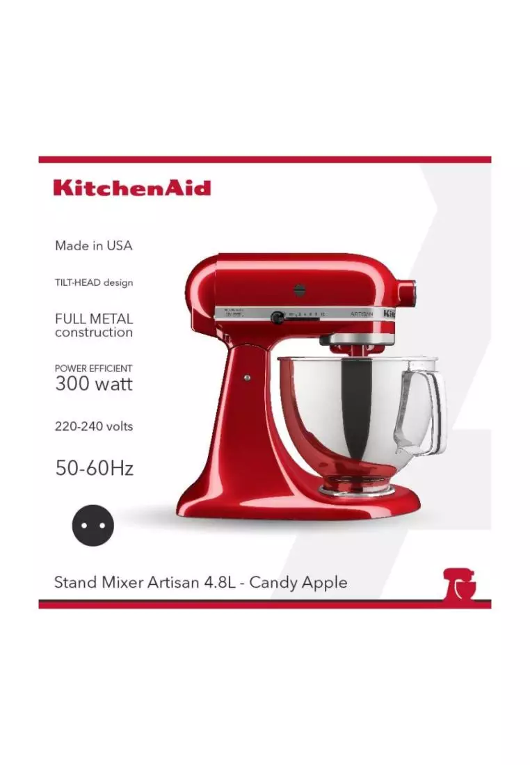 Jual KitchenAid KitchenAid Stand Mixer Series Artisan 4.8 L Candy Apple