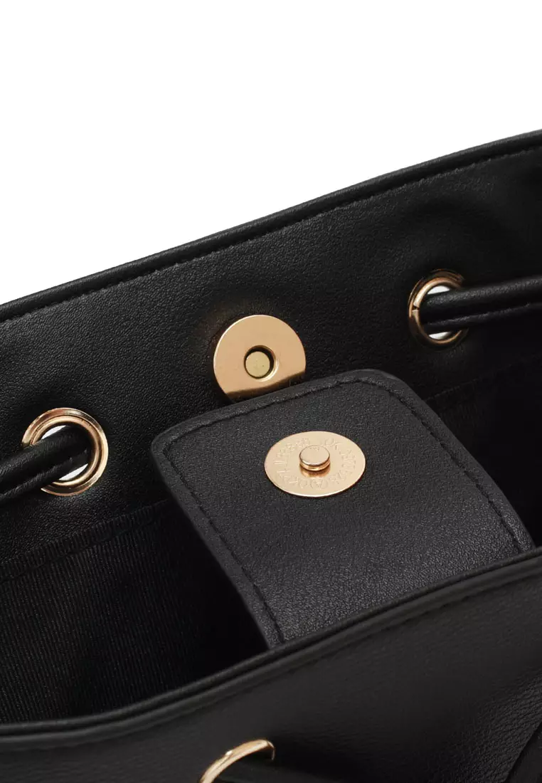 Women's Bucket Bag / Shoulder Bag / Sling Bag / Crossbody Bag (Tas Ember Wanita / Tas Bahu Wanita / Tas Selempang Wanita ) - Hitam