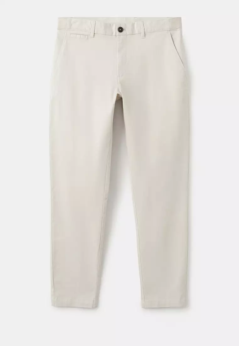 Pantalon Cropped Tapered Chino Pants