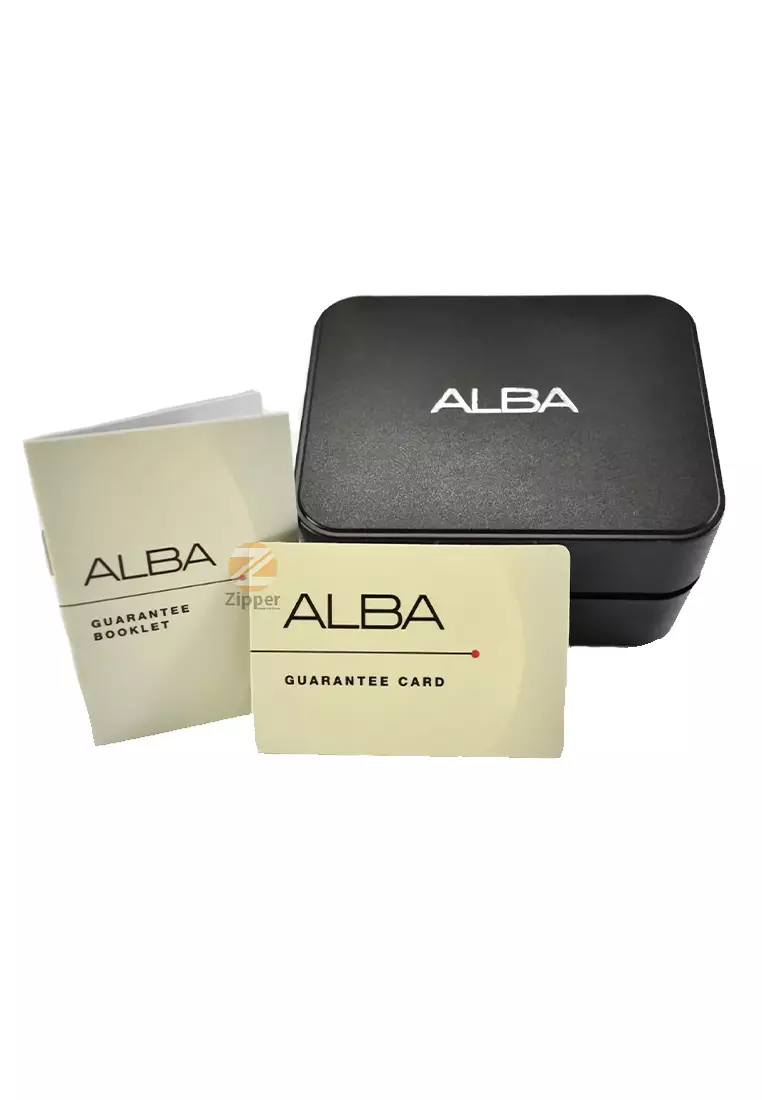 Alba - Jam Tangan Analog Wanita - Silver - Stainless Steel Bracelet - ATQF67X1