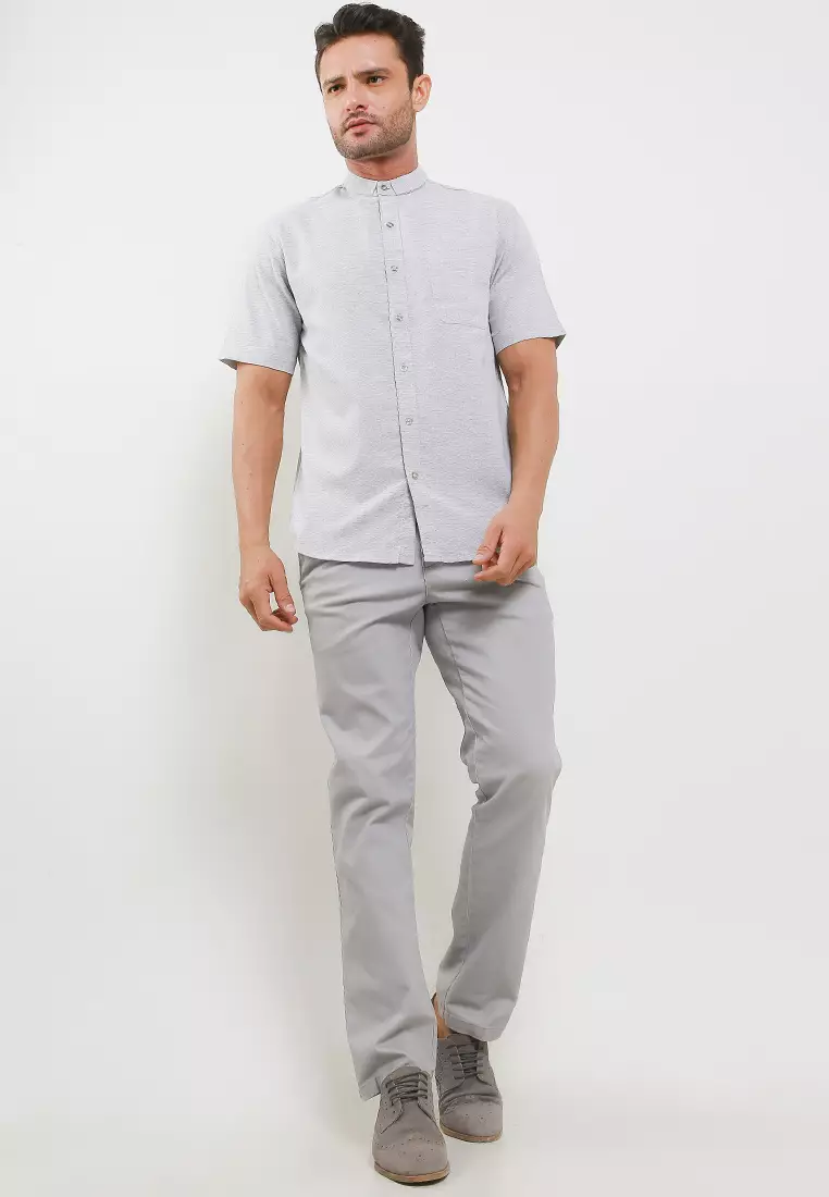 Steam Short Kemeja Koko