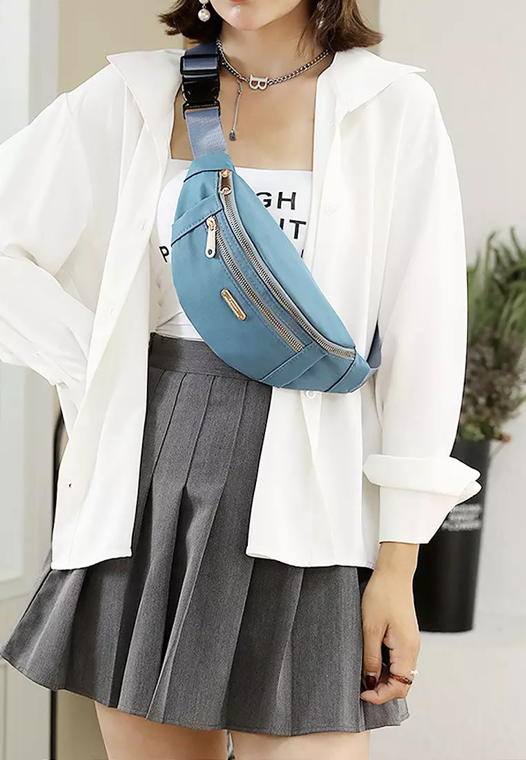Buy XAFITI Brand New Lightweight Nylon Belt Bag 2024 Online