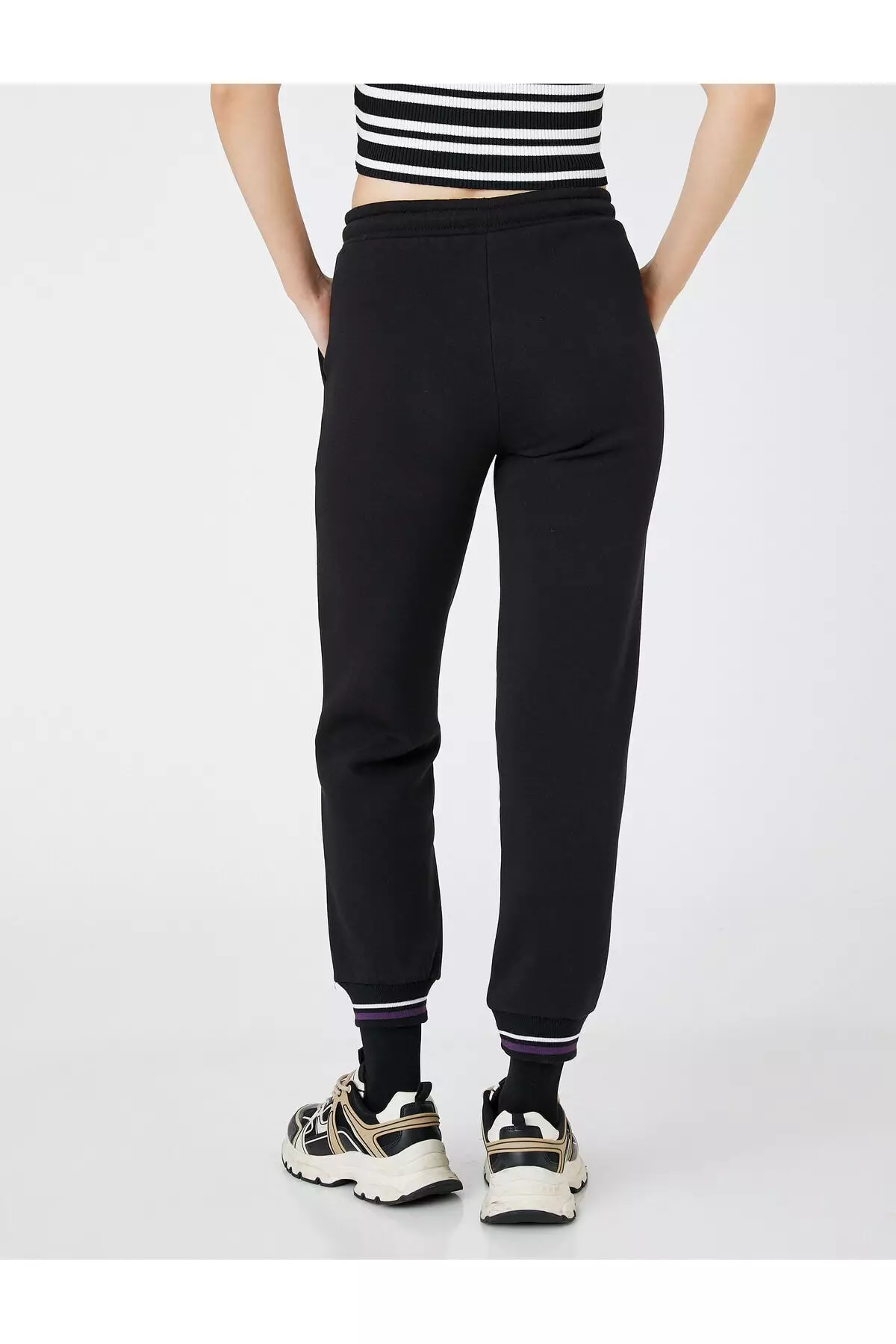 Buy KOTON Thick Textured Jogger Sweatpants Ribbed 2024 Online