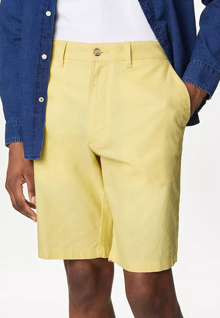 Linen Rich Chino Shorts