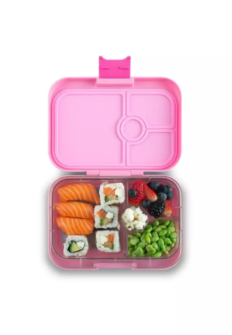 Yumbox Misty Aqua Rainbow Snack Size Bento Box