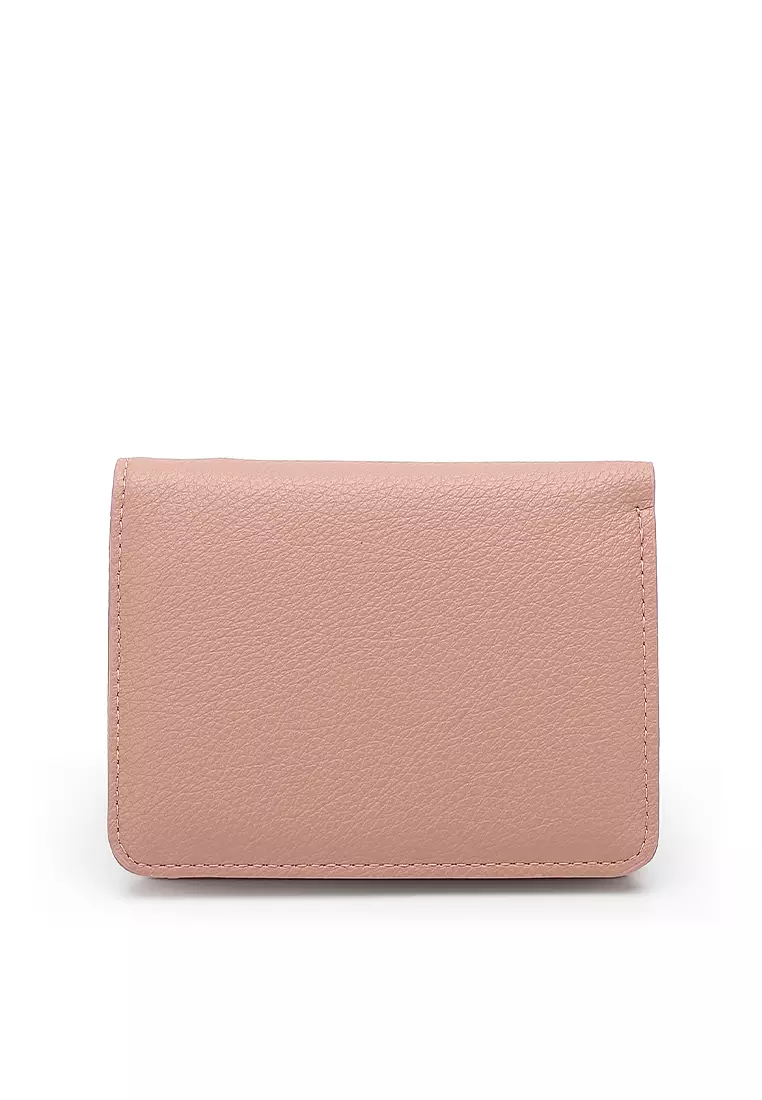 2 In 1 Long Purser with Coin Purse - Pink