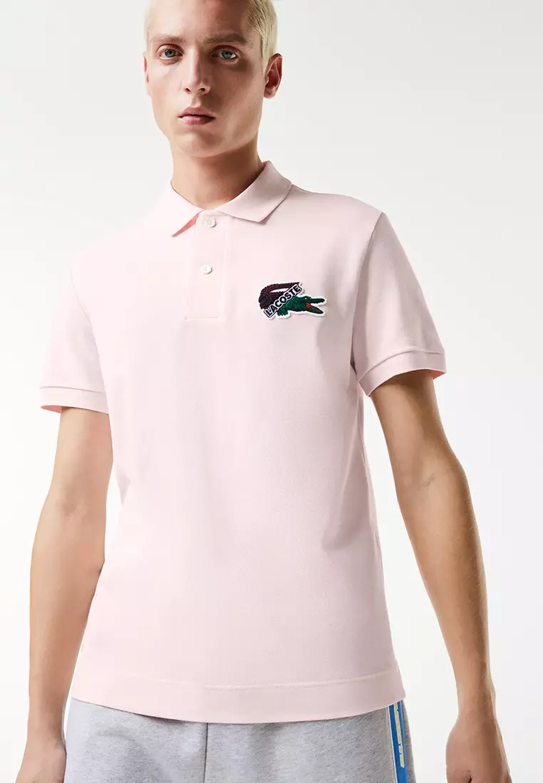 Unisex Lacoste x Minecraft Classic Fit Organic Cotton Polo - Men's Polo  Shirts - New In 2024