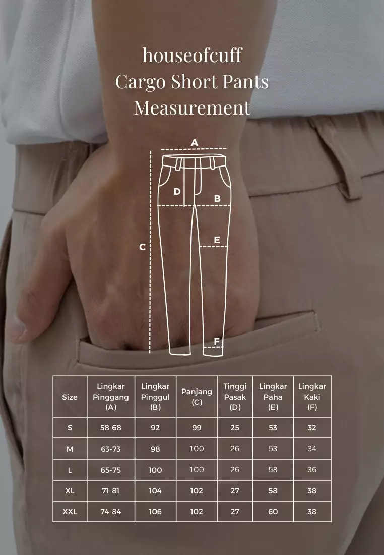 Celana panjang pria kerja formal bahan slim fit PINGGANG KARET Cokelat