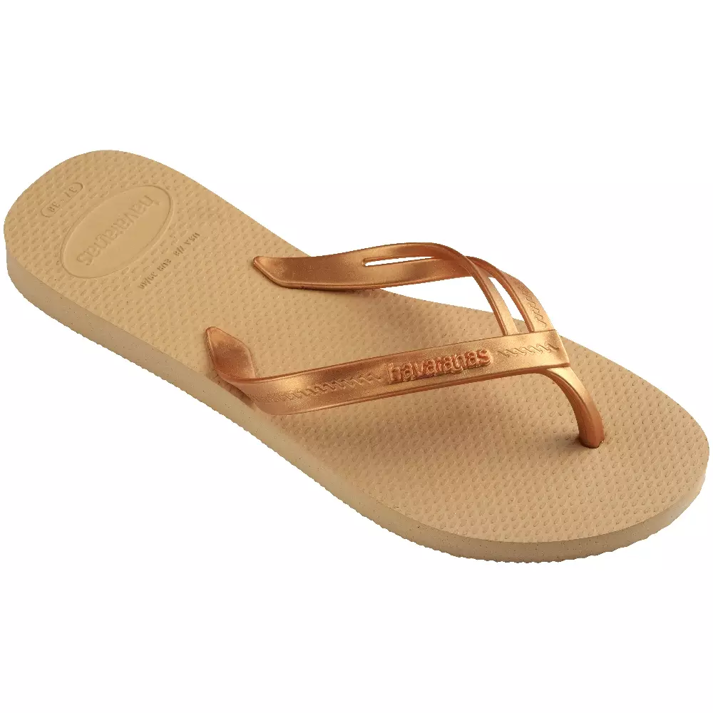 [ONLINE EXCLUSIVE] Havaianas 0570 Elegance Golden - Sandal Wanita