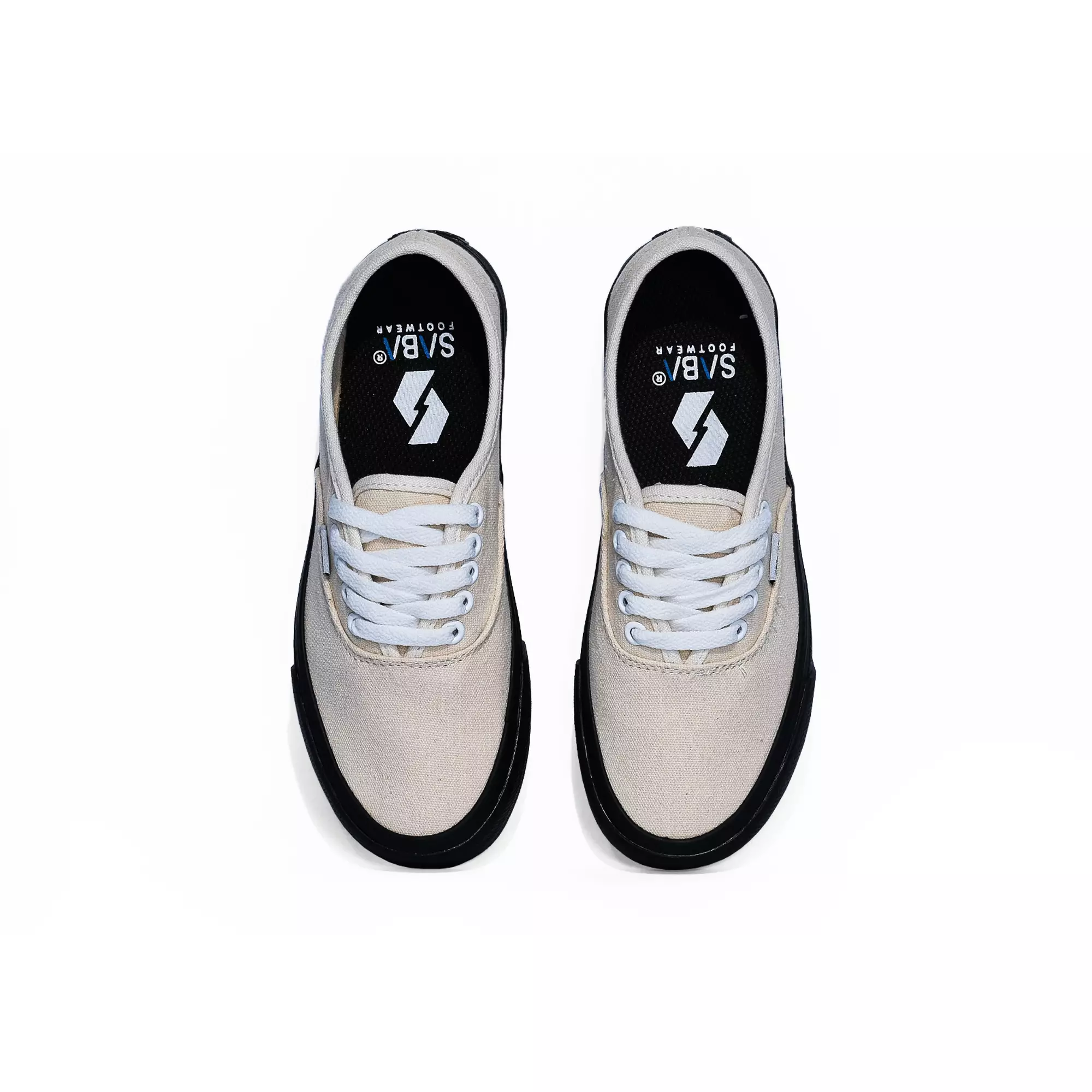 SABA Evermore  Low Off White Black - Sepatu Sneakers Casual Pria Wanita