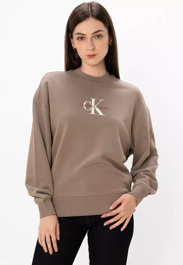 Ck logo sweatshirt store