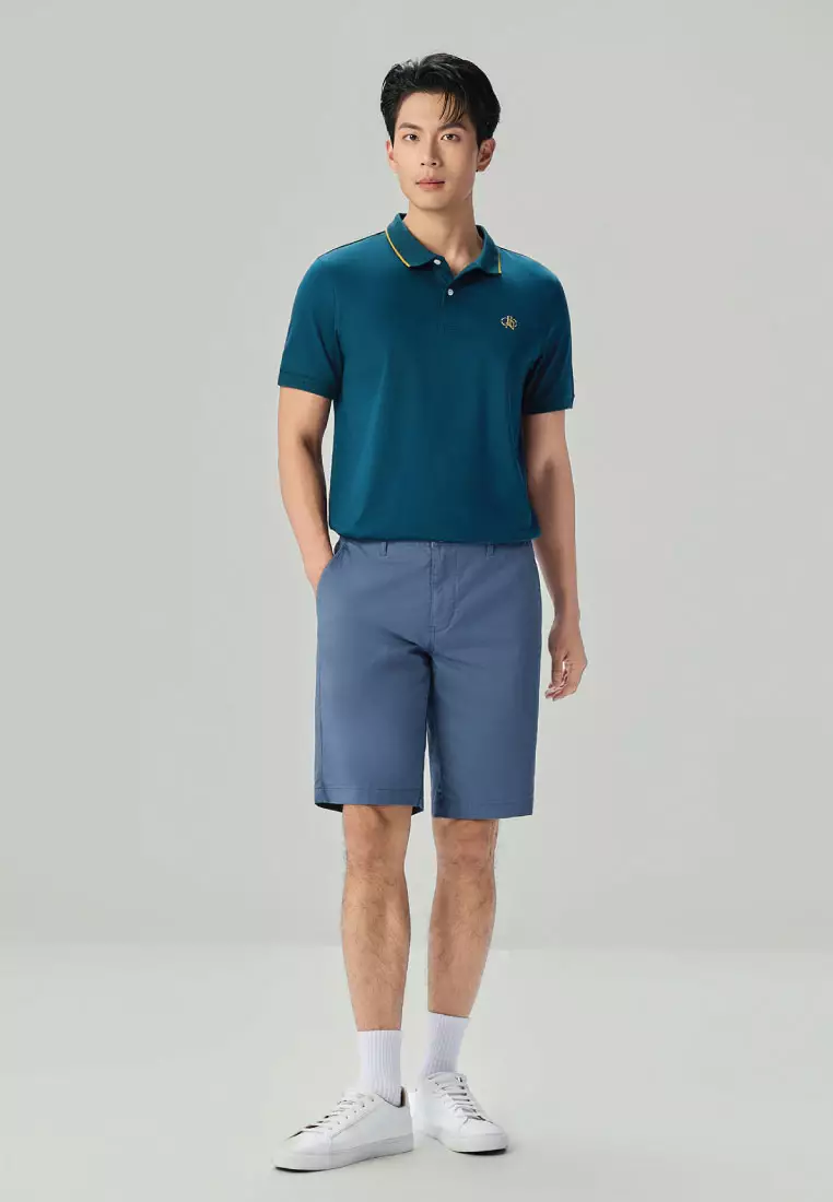 Men's Slim Tapered Hidden Comfort Bermuda Shorts 01106202