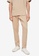 MANGO Man beige Cotton Jogger-Style Trousers B1C70AA028C864GS_1
