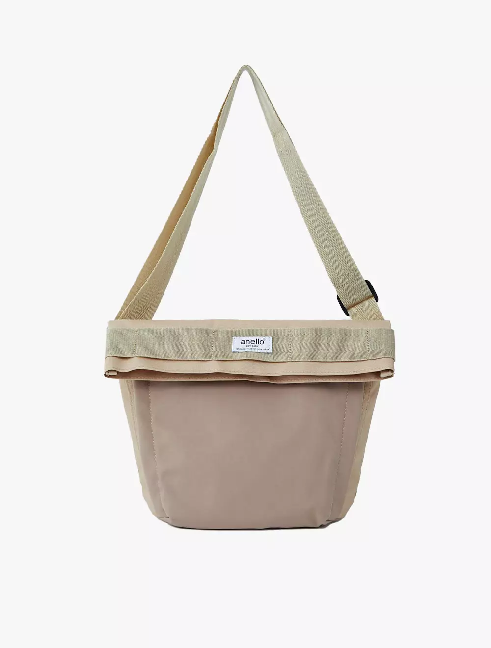 Anello Parcel Mini Shoulder Bag (Beige)