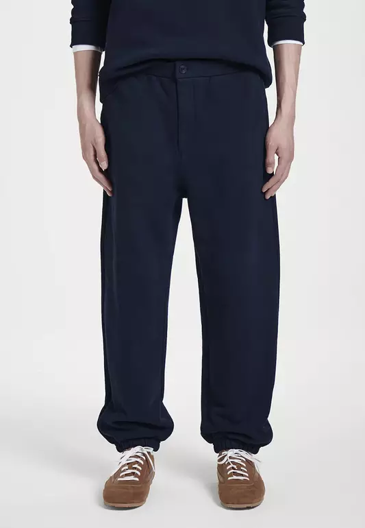Relaxed Contrast-Trim Joggers