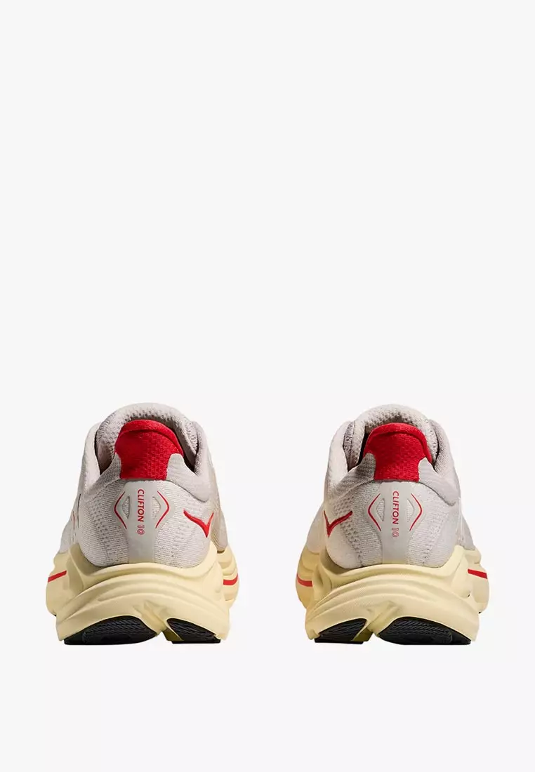 Clifton 10 Women's Running - Stucco/Cerise