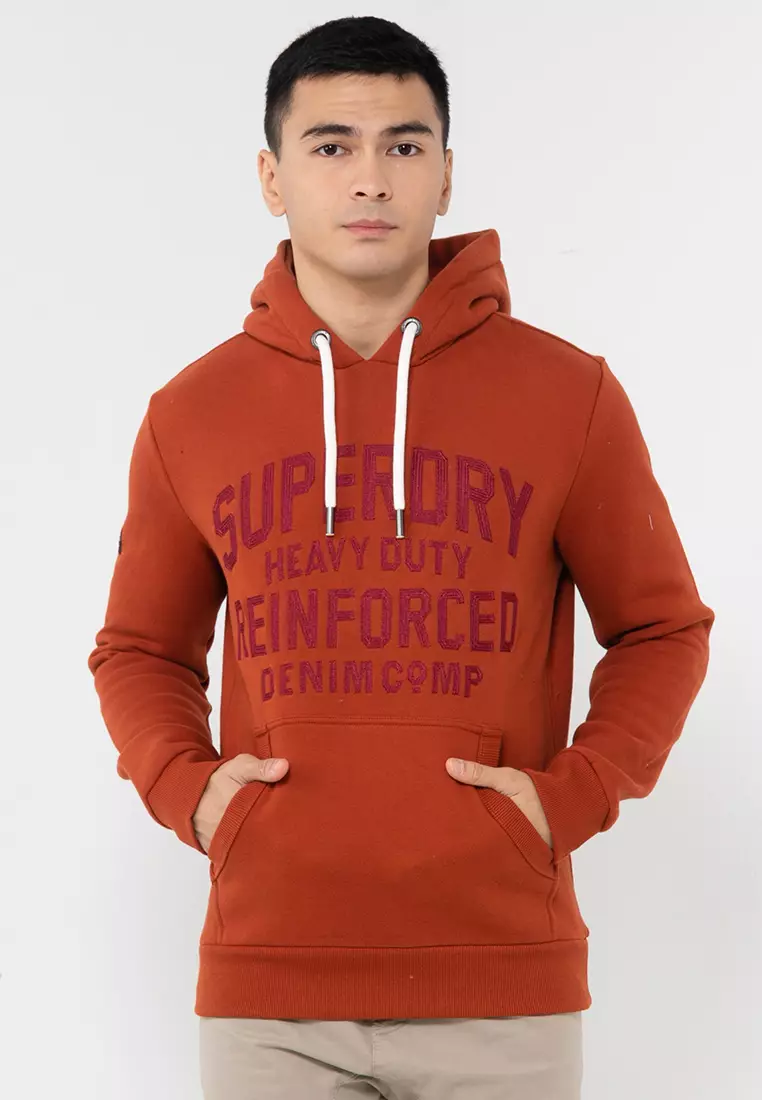 網上選購 Superdry Worker Script Emb Graphic Hood 2025 系列 | ZALORA香港