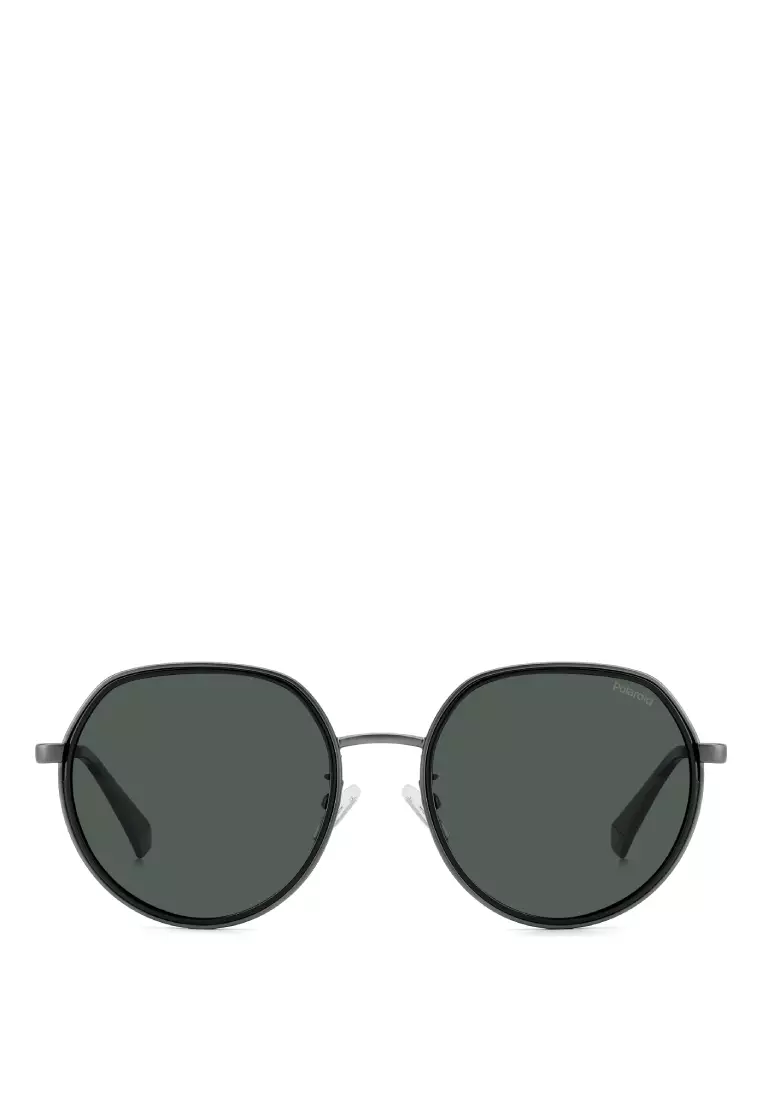 POLAROID Sunglasses PLD 4160/G/S/X-R80-UC, Panthos Sharp with Matte Dark Ruthenium color