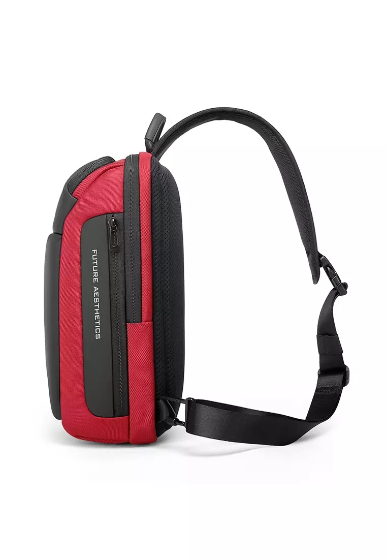 Bange Titan Water Resistant Men Sling Bag with Multi Compartment and fits 11inch iPad