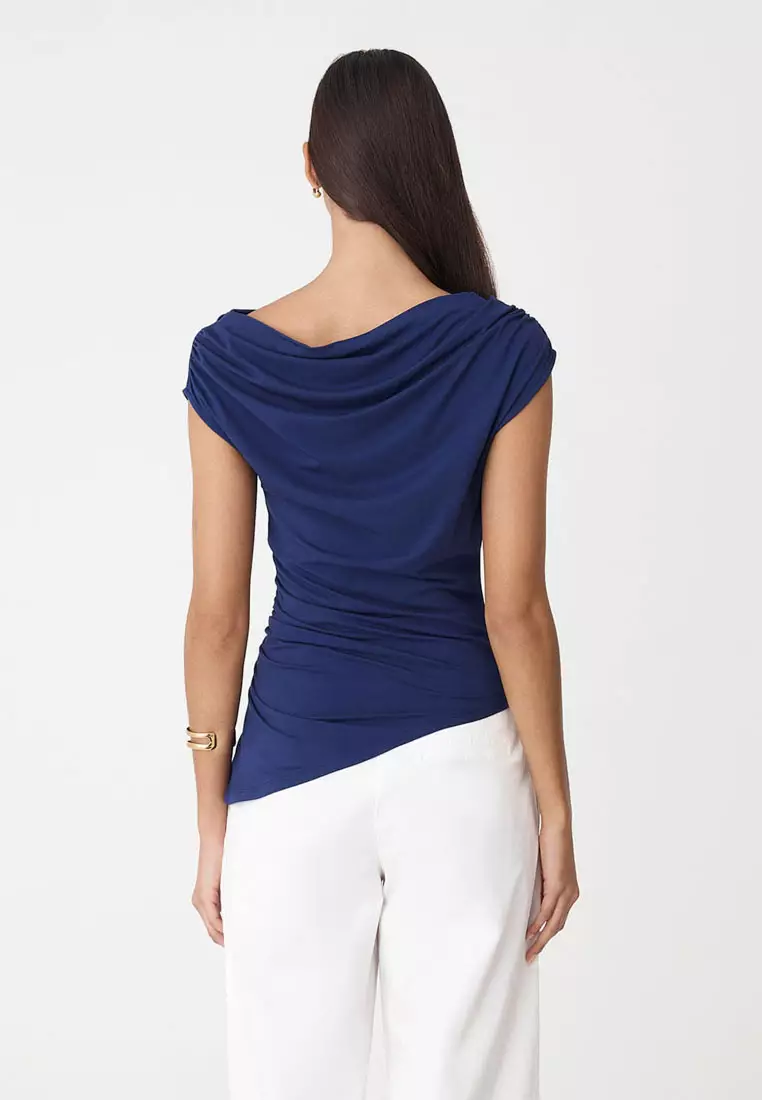 Keeley Bamboo Split Hem Top