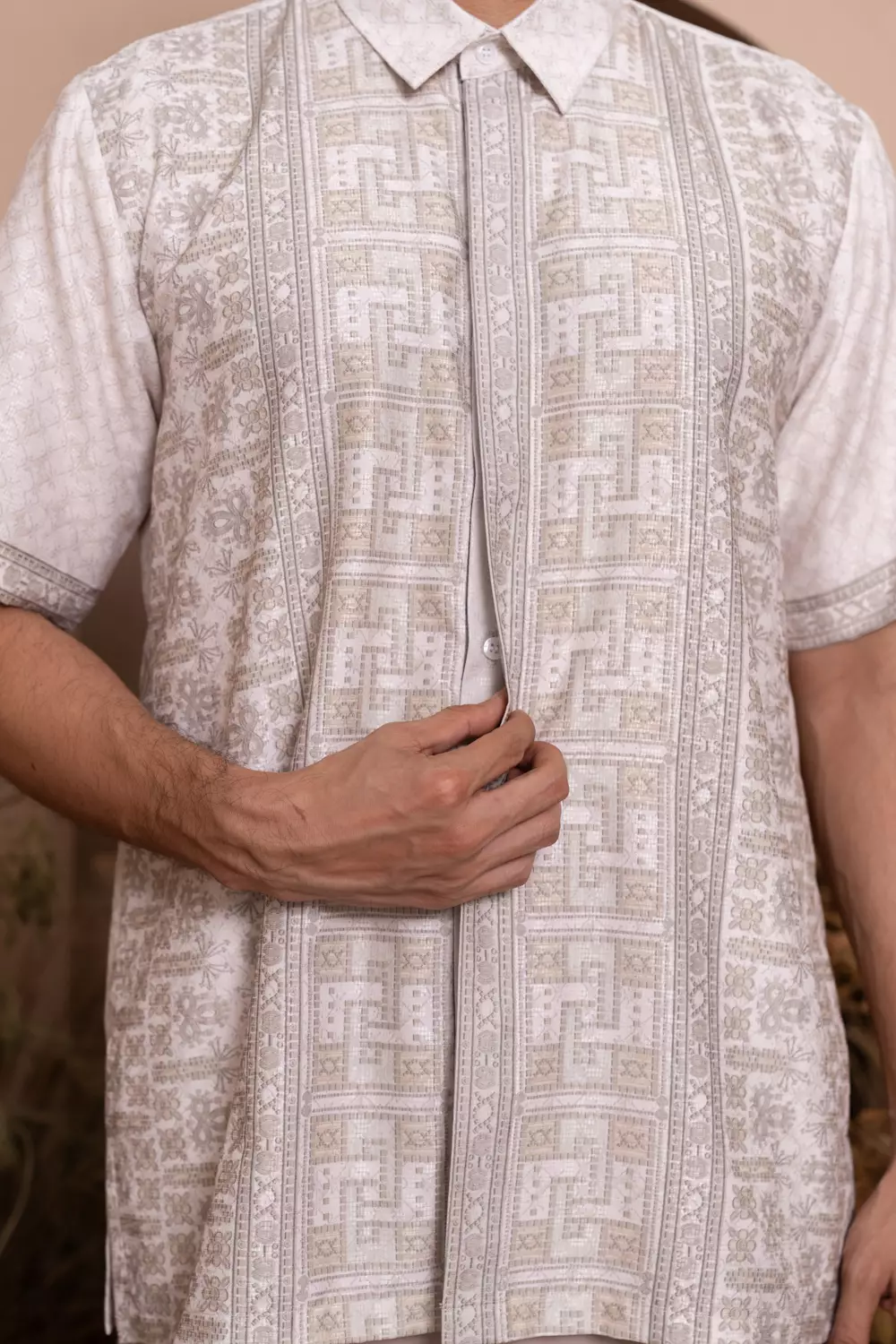 Klamby - Senggala Shirt Men Cannoli Almond