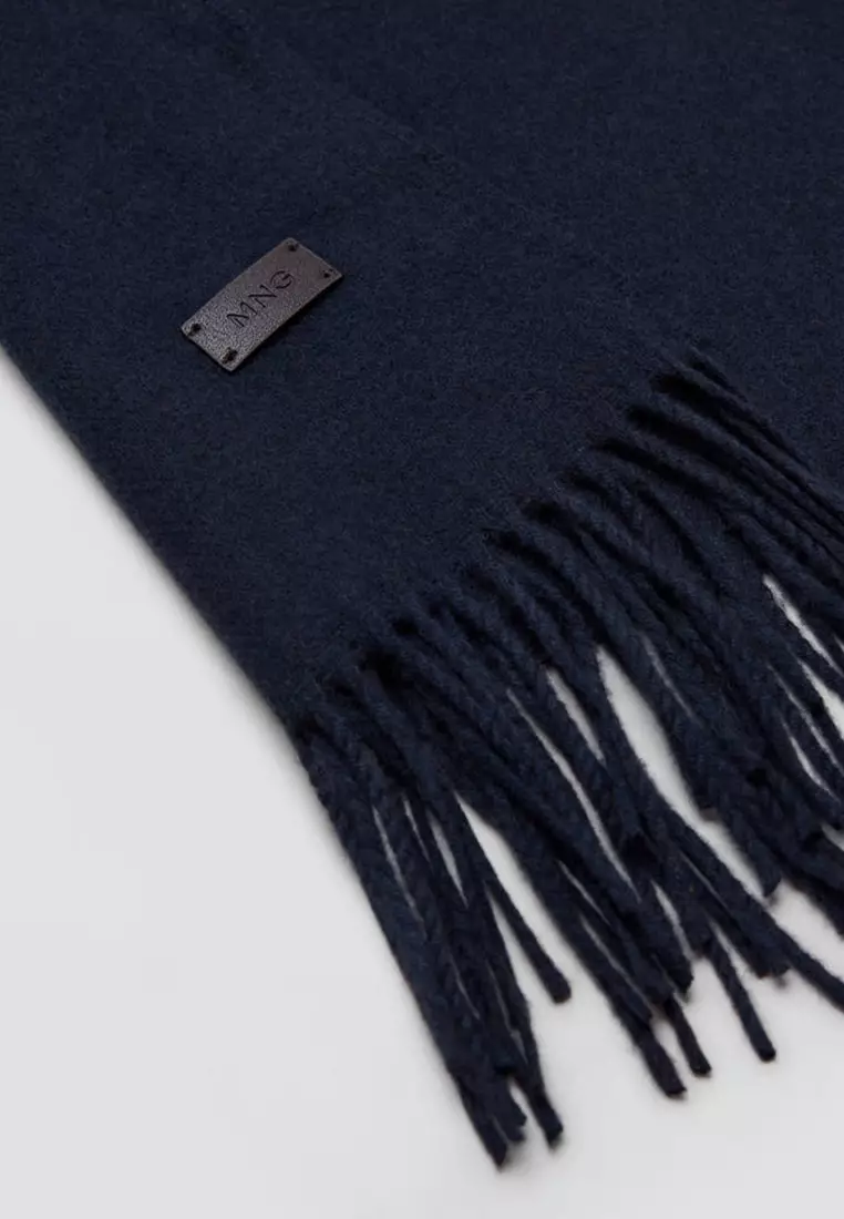 Plain Fringed Scarf
