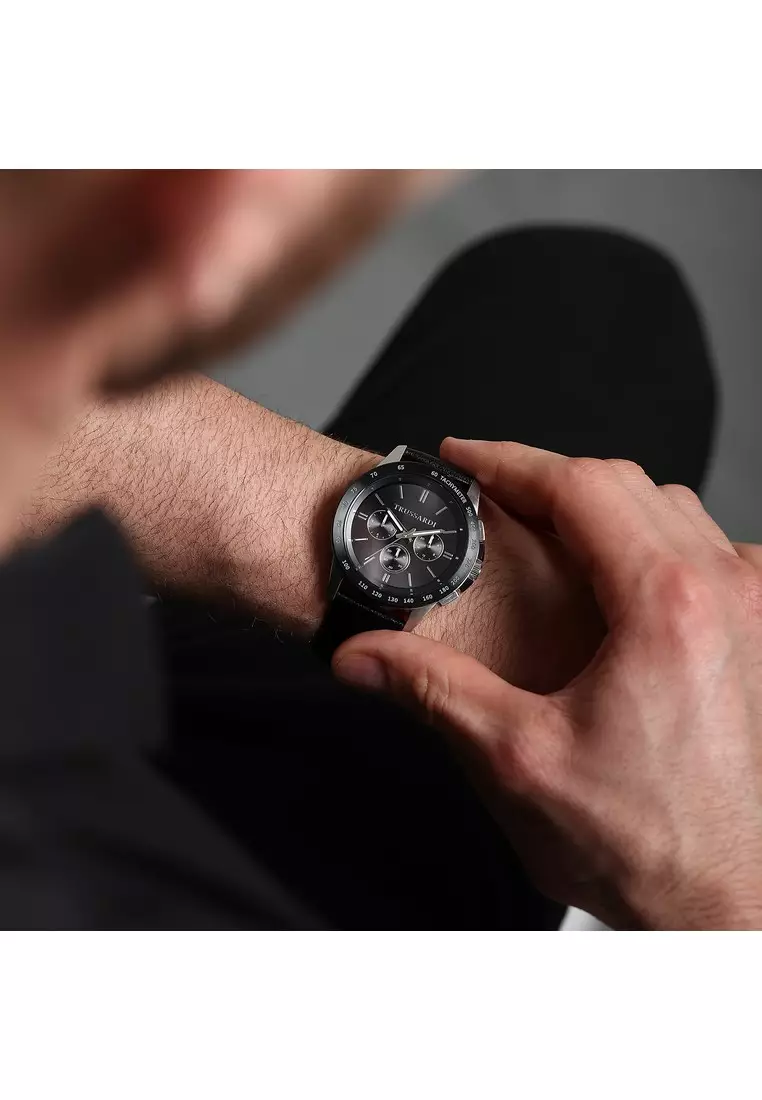 【2年保養】 T-Hawk 44mm 男士石英腕錶 Luminous Hands R2451153002 Japan Movement