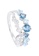 HABIB gold HABIB Chic Collection Blue Topaz Gemstone Diamond Ring in White Gold 263180722(WG) F1B10AC4E871C5GS_1