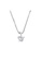 ZITIQUE silver Women's Mini Crystal Necklace - Silver 778C4ACC6B95B3GS_1