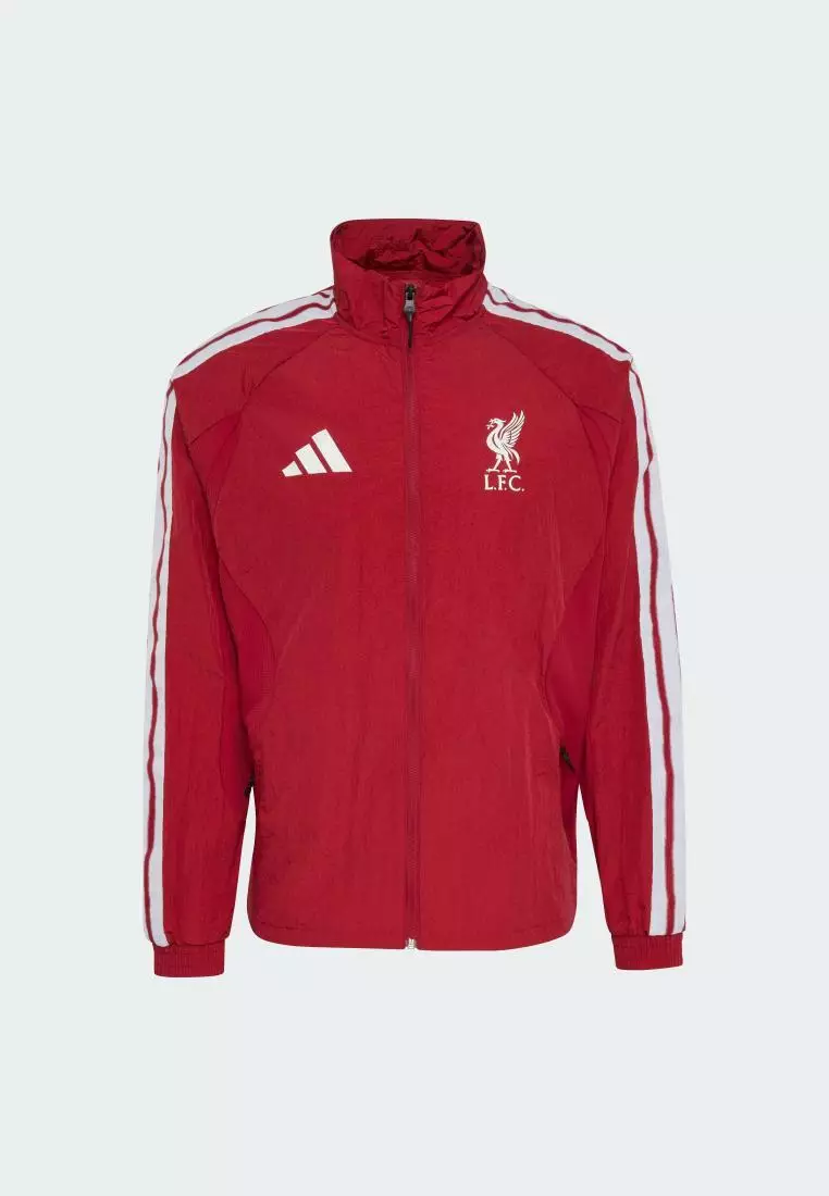 Football Liverpool FC Home Anthem Jacket Men Burgundy KV6736