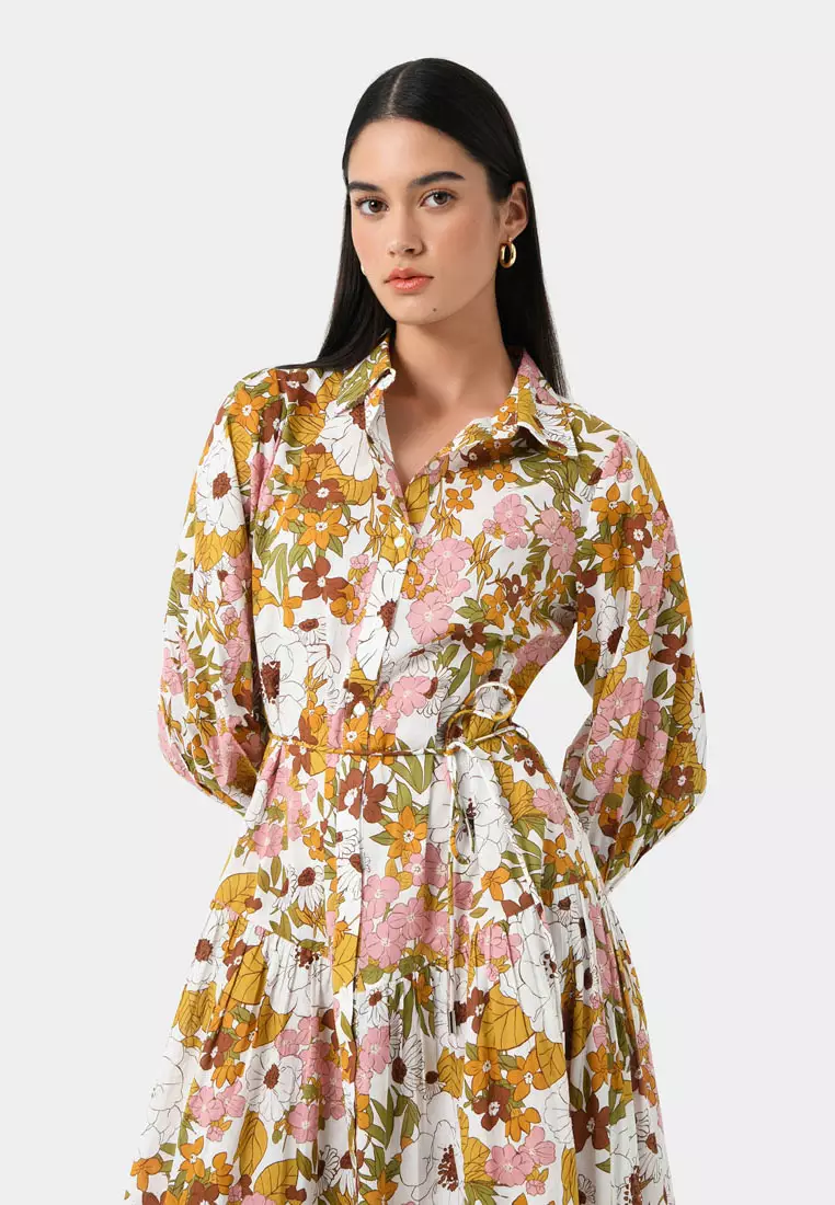 Blythe Printed Cotton Dress