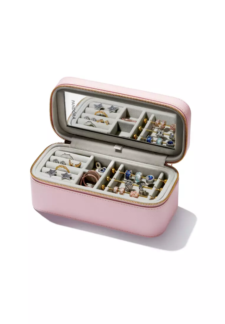 Buy PANDORA Pandora Pink Jewellery Travel Box Online ZALORA Malaysia