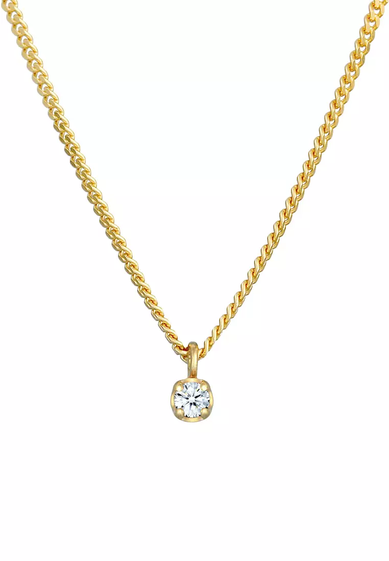 Gold jewellery store necklace