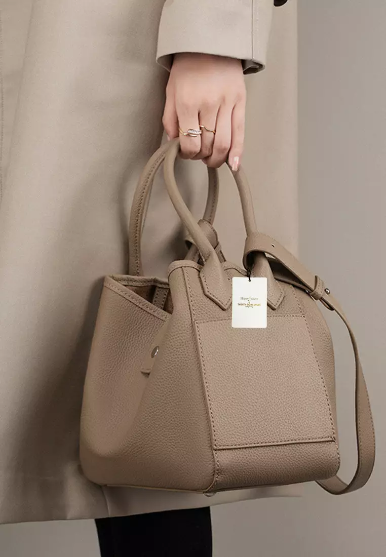 Office Leather Bucket Bag QSL2271