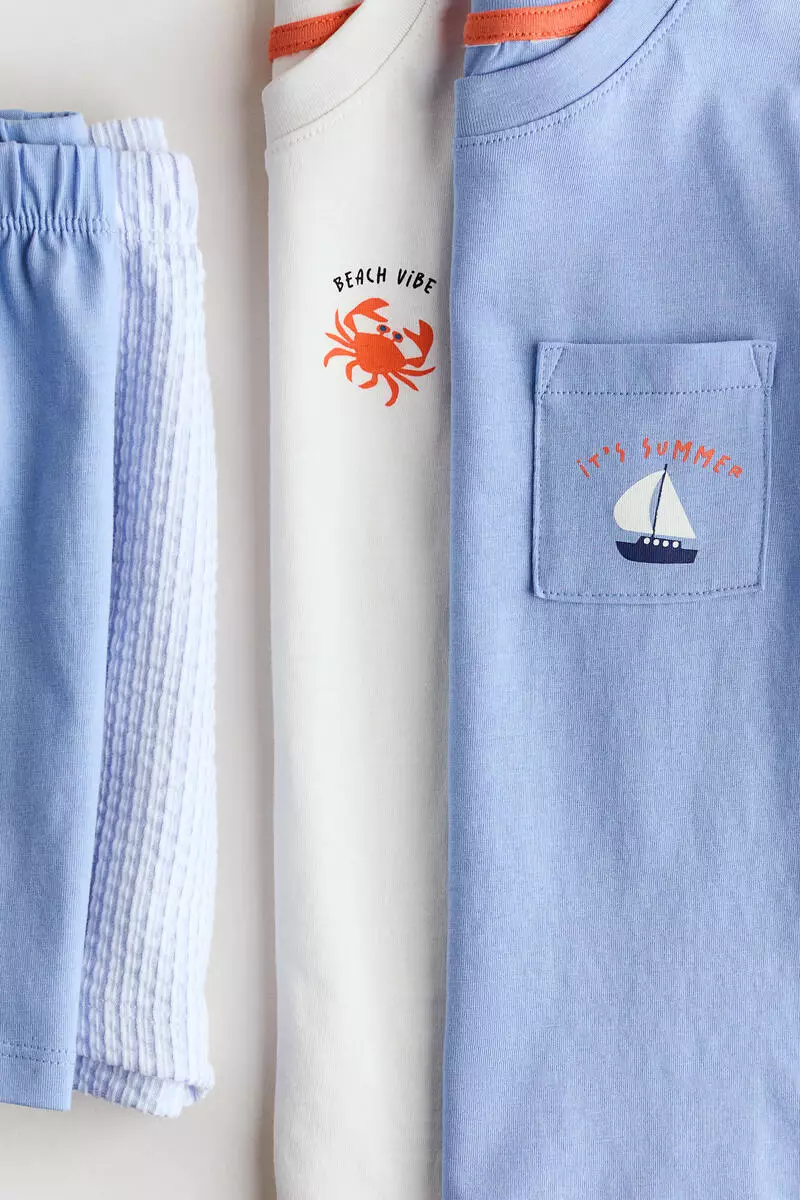 2-pack jersey pyjamas